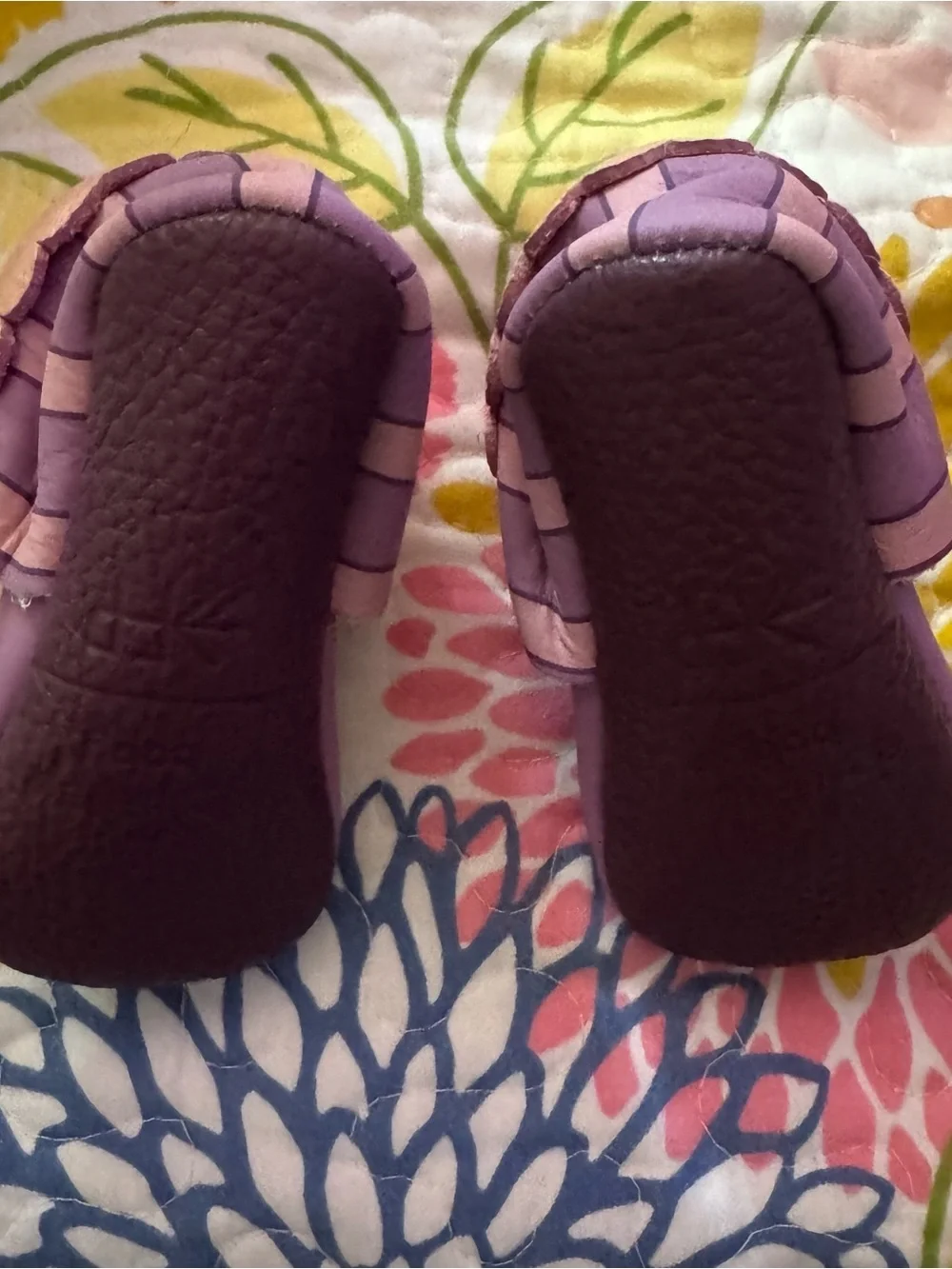 NWT size 2 freshly picked Rapunzel baby shoes